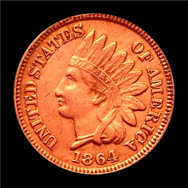 1864 Indian Head Cent CHOICE AU
