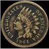 Image 1 : 1864 Indian Head Cent NICELY CIRCULATED