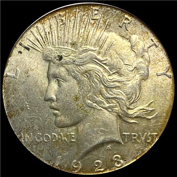 1923-S Peace Dollar ABOUT UNCIRCULATED