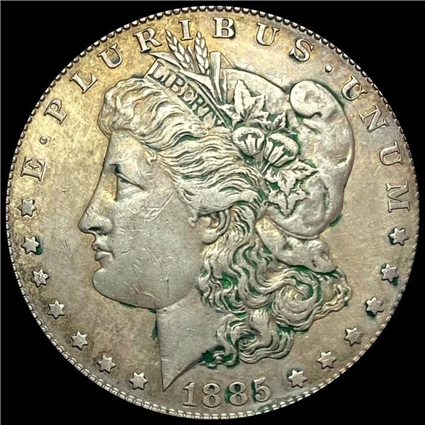 1885-S Morgan Silver Dollar LIGHTLY CIRCULATED