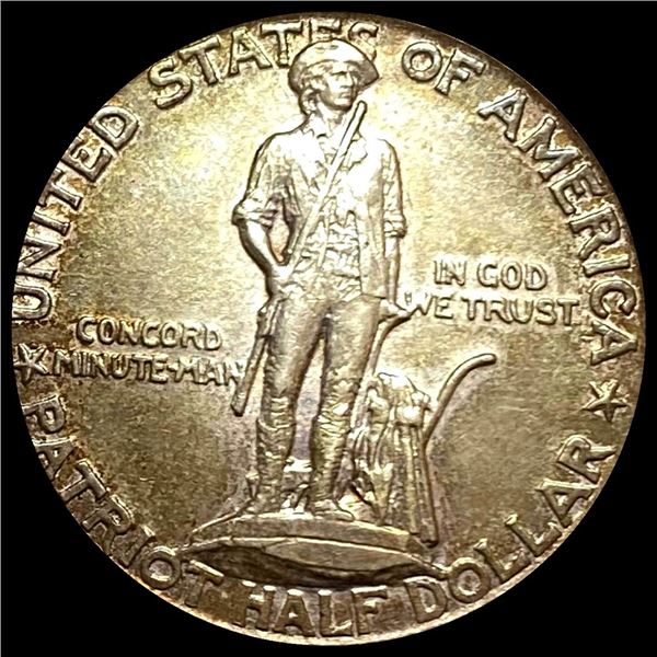 1925 Lexington-Concord Half Dollar UNCIRCULATED