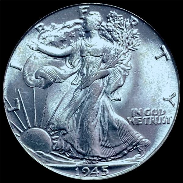 1945 Walking Liberty Half Dollar CHOICE BU