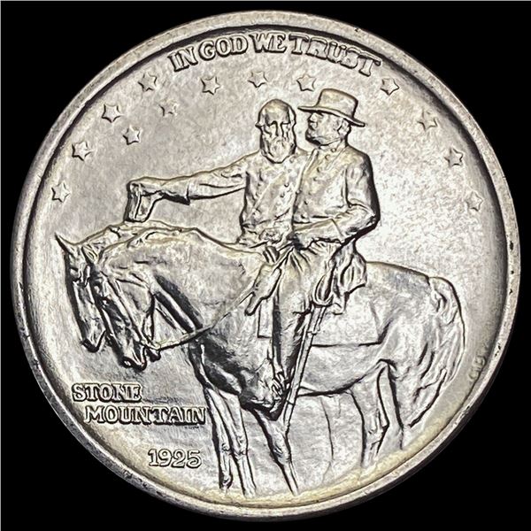 1925 Stone Mountain Half Dollar CHOICE BU