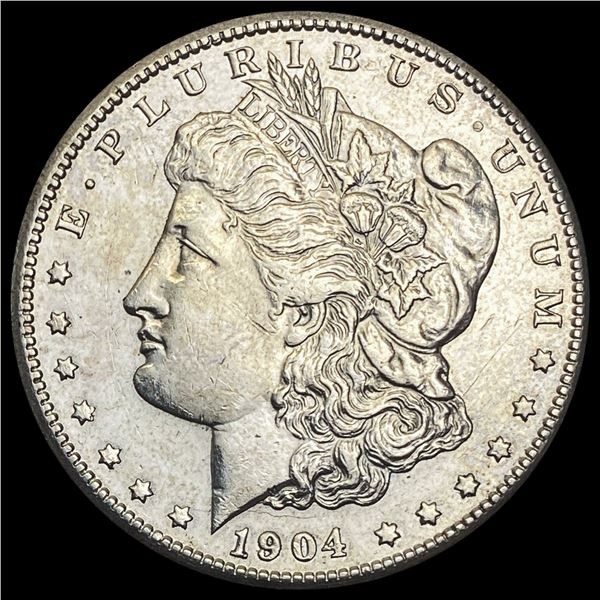 1904-S Morgan Silver Dollar CLOSELY UNCIRCULATED CLOSELY UNCIRCULATED