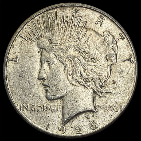 1926-S Peace Dollar CLOSELY UNCIRCULATED