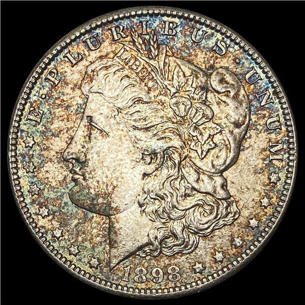 1898-O Morgan Silver Dollar GEM BU
