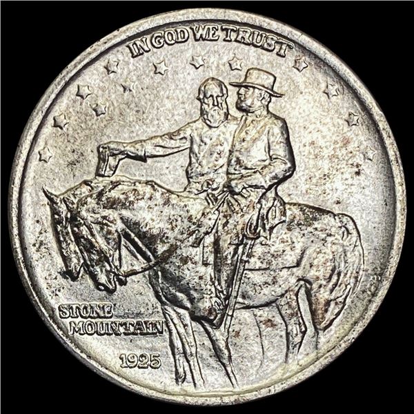 1925 Stone Mountain Half Dollar CHOICE BU CHOICE BU