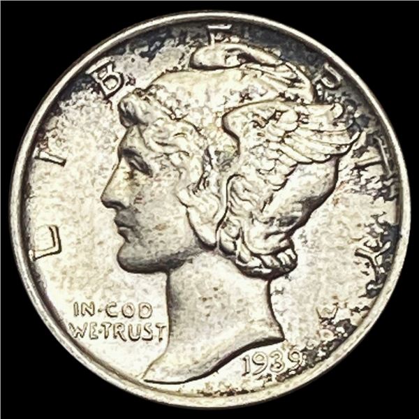 1939 Mercury Dime CHOICE BU