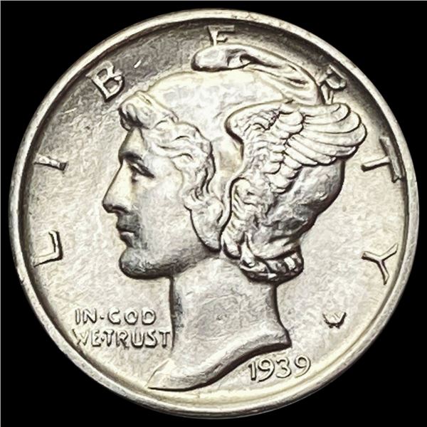 1939-D Mercury Dime UNCIRCULATED