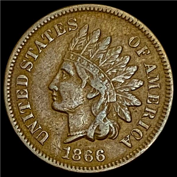 1866 Indian Head Cent LIGHTLY CIRCULATED LIGHTLY CIRCULATED