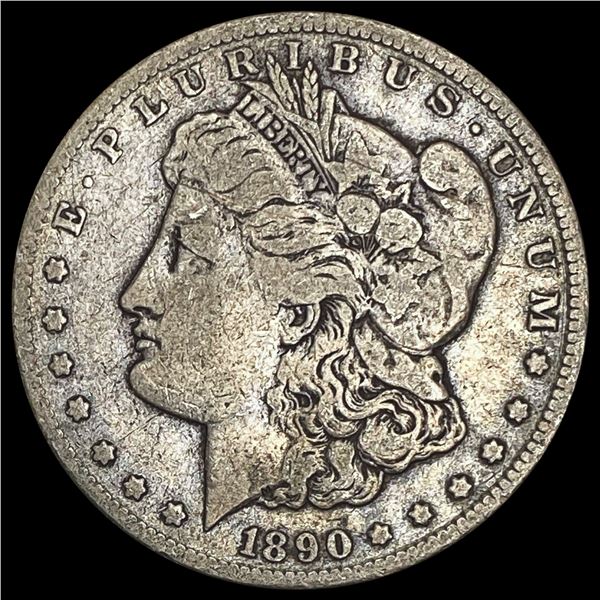 1890-CC Morgan Silver Dollar NICELY CIRCULATED NICELY CIRCULATED
