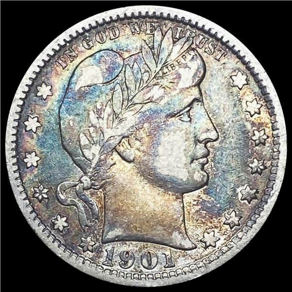 1901 Barber Quarter LIGHTLY CIRCULATED LIGHTLY CIRCULATED