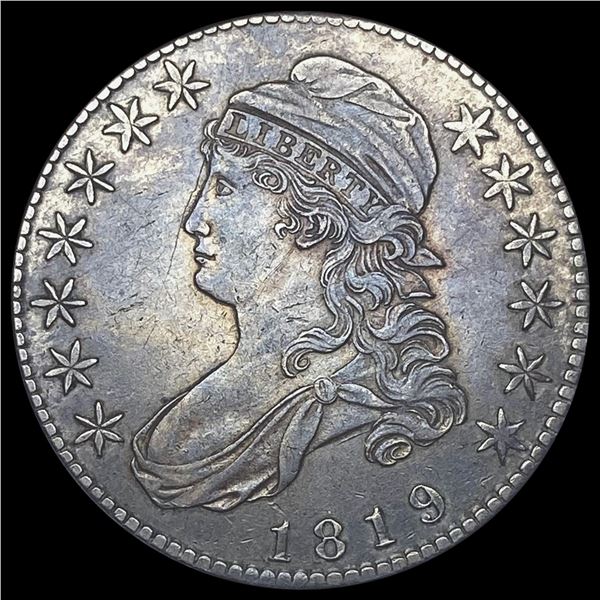 1819 Capped Bust Half Dollar CLOSELY UNCIRCULATED CLOSELY UNCIRCULATED