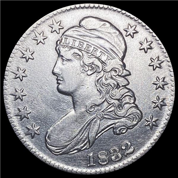 1832 Capped Bust Half Dollar CLOSELY UNCIRCULATED CLOSELY UNCIRCULATED