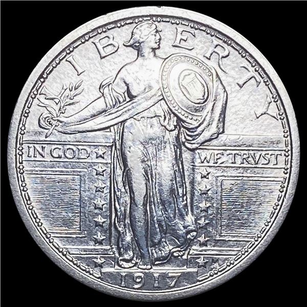 1917 Standing Liberty Quarter NEARLY UNCIRCULATED NEARLY UNCIRCULATED