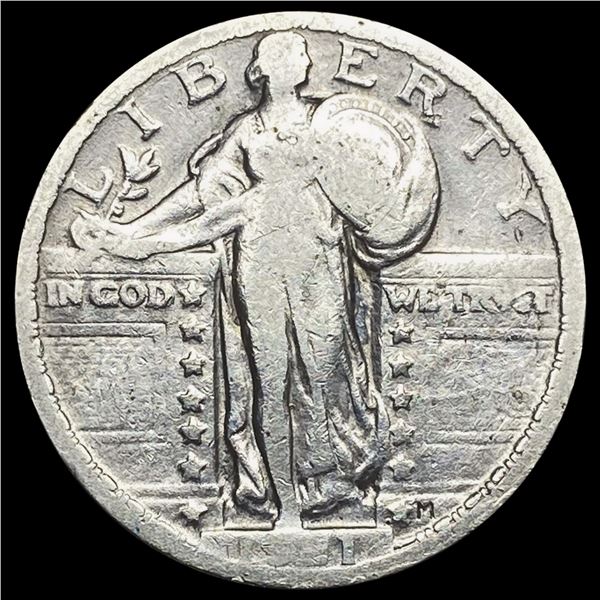 1921 Standing Liberty Quarter LIGHTLY CIRCULATED
