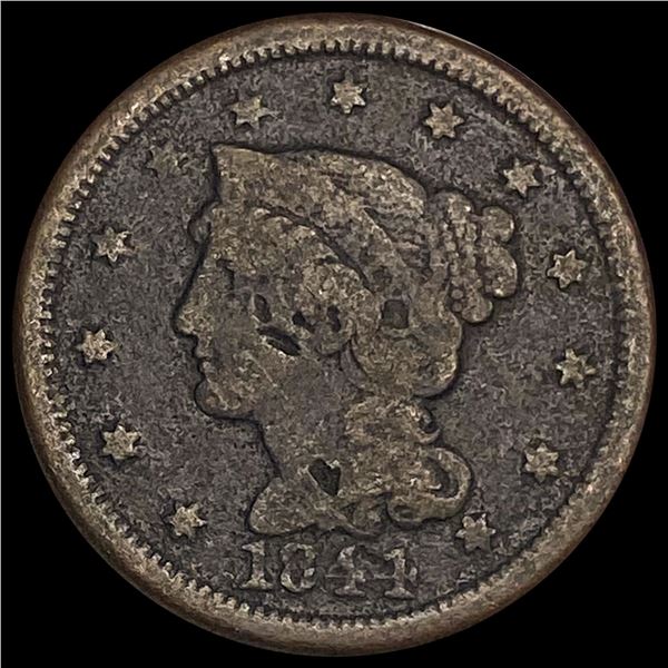 1844 Liberty Head Large Cent NICELY CIRCULATED