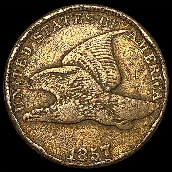 1857 Flying Eagle Cent LIGHTLY CIRCULATED