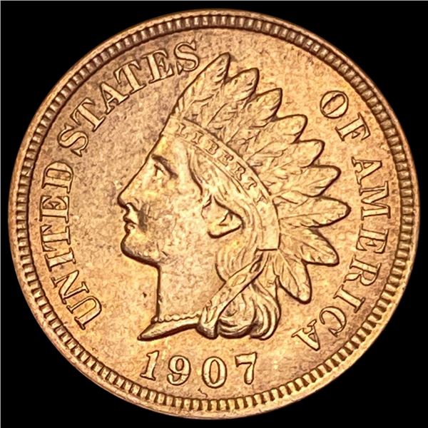 1907 Indian Head Cent CHOICE BU