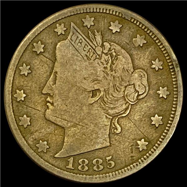 1885 Liberty Head Nickel NICELY CIRCULATED
