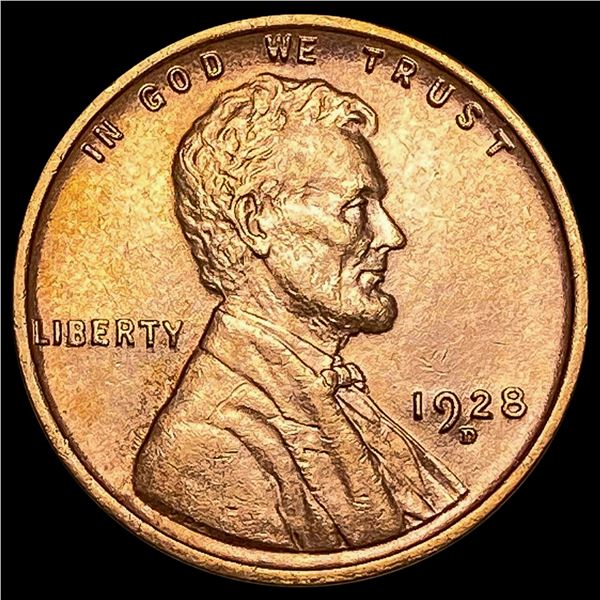 1928-D Lincoln Wheat Cent UNCIRCULATED