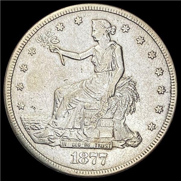 1877-S Trade Dollar CLOSELY UNCIRCULATED