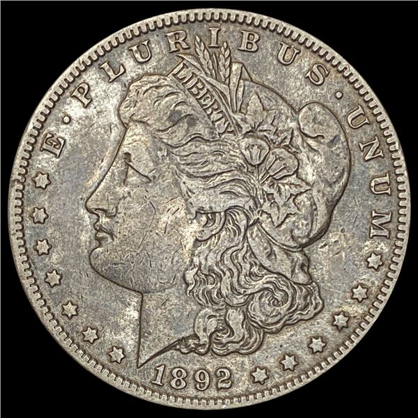 1892-S Morgan Silver Dollar LIGHTLY CIRCULATED