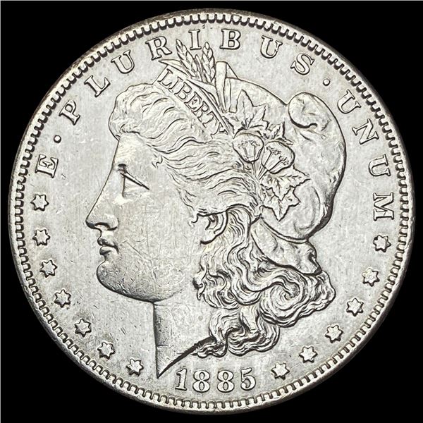 1885-S Morgan Silver Dollar CLOSELY UNCIRCULATED