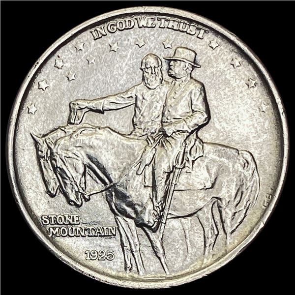 1925 Stone Mountain Half Dollar CHOICE BU