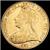 Image 1 : 1900 British Gold Half Sovereign .1178oz AGW UNC UNCIRCULATED