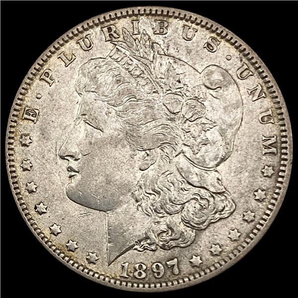 1897-O Morgan Silver Dollar CLOSELY UNCIRCULATED