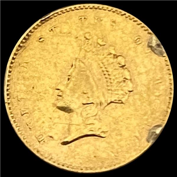 1856-S Indian Princess Gold Dollar NICELY CIRCULATED