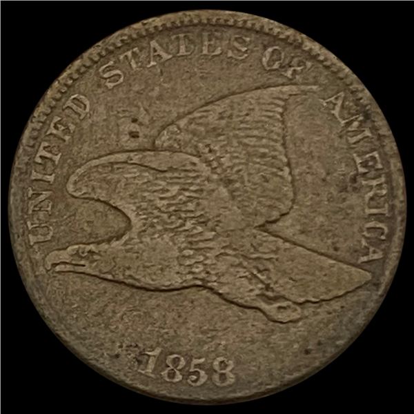 1858 Flying Eagle Cent LIGHTLY CIRCULATED