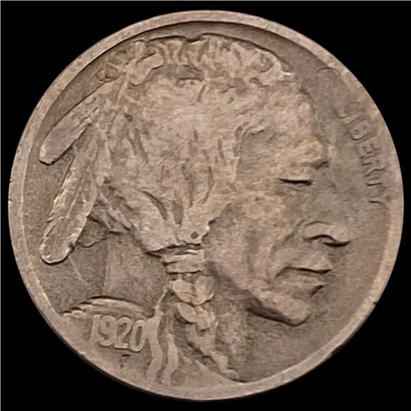 1920-D Buffalo Nickel LIGHTLY CIRCULATED