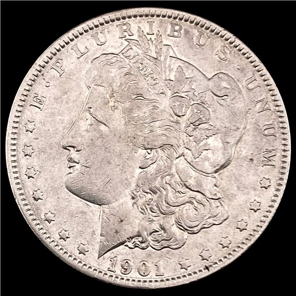 1901 Morgan Silver Dollar NEARLY UNCIRCULATED