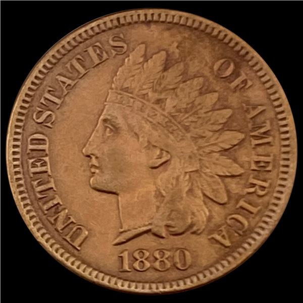 1880 Indian Head Cent CLOSELY UNCIRCULATED