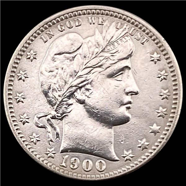 1900-O Barber Quarter CHOICE AU