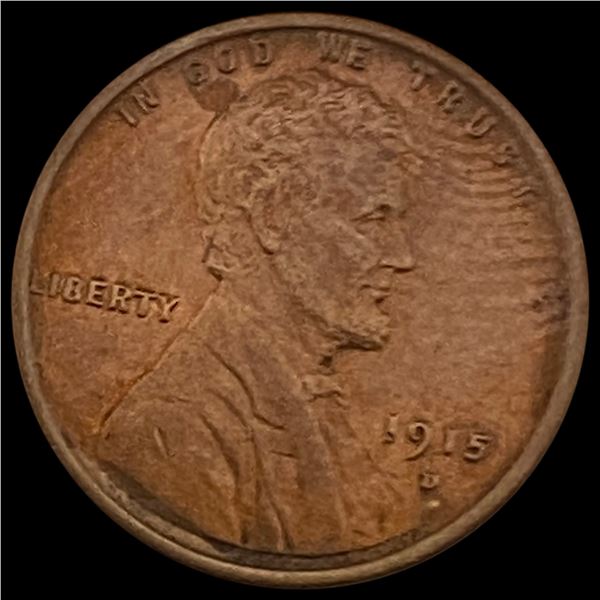 1915-D Lincoln Wheat Cent CHOICE BU