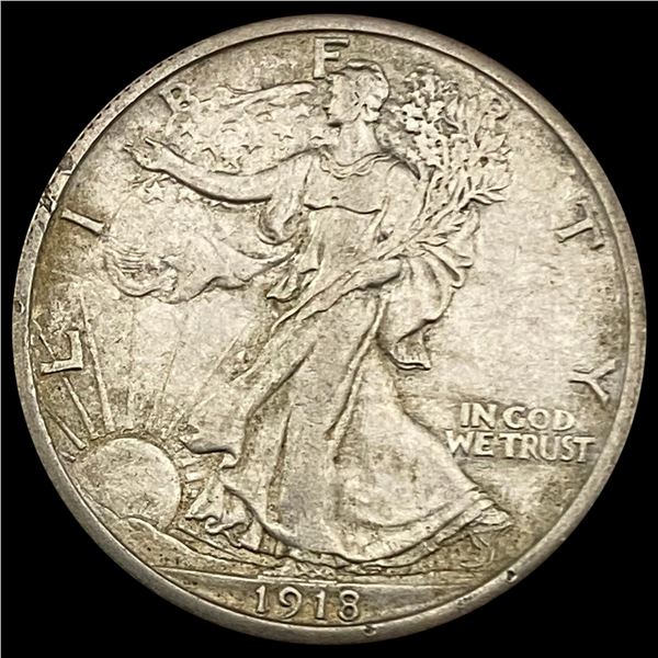 1918-S Walking Liberty Half Dollar UNCIRCULATED