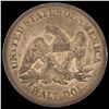 Image 2 : 1858 Seated Liberty Half Dollar CLOSELY UNCIRCULAT CLOSELY UNCIRCULATED
