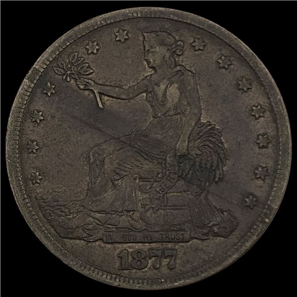 1877-S Trade Dollar NEARLY UNCIRCULATED