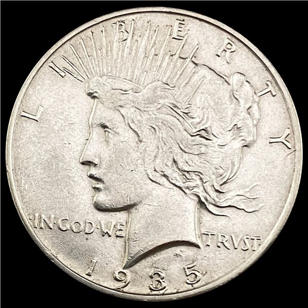 1935-S Peace Dollar CLOSELY UNCIRCULATED