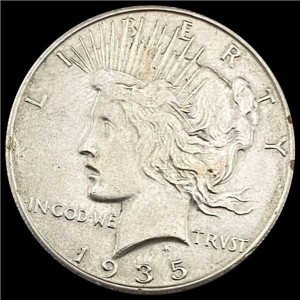 1935-S Peace Dollar UNCIRCULATED