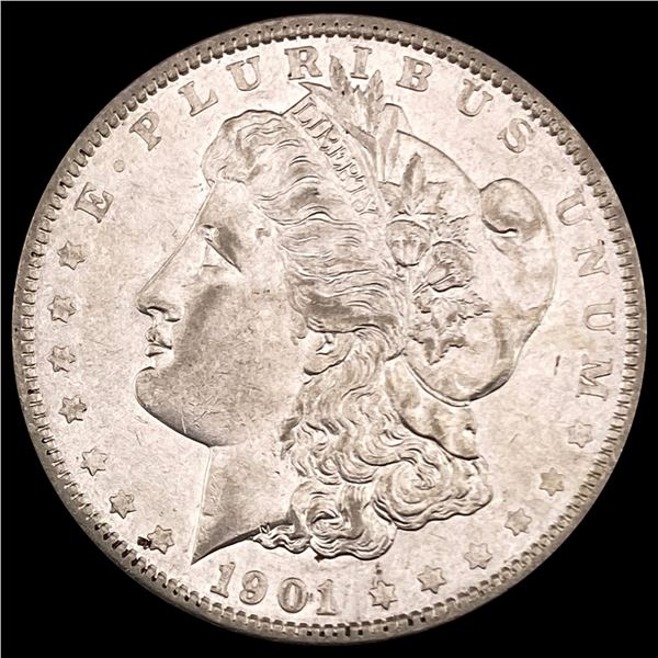 1901-S Morgan Silver Dollar CHOICE AU