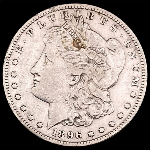 1896-S Morgan Silver Dollar LIGHTLY CIRCULATED