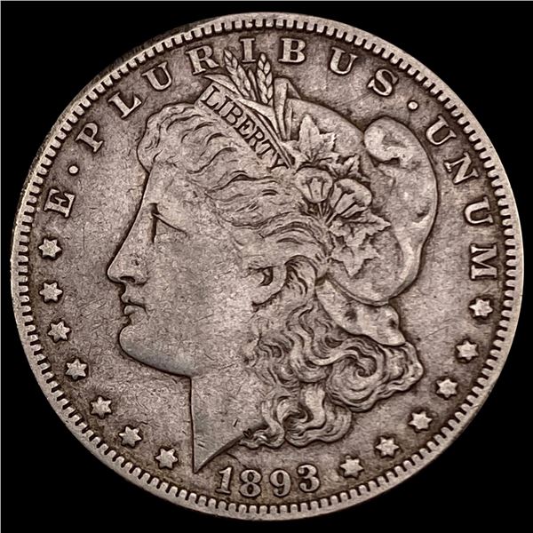 1893-O Morgan Silver Dollar LIGHTLY CIRCULATED