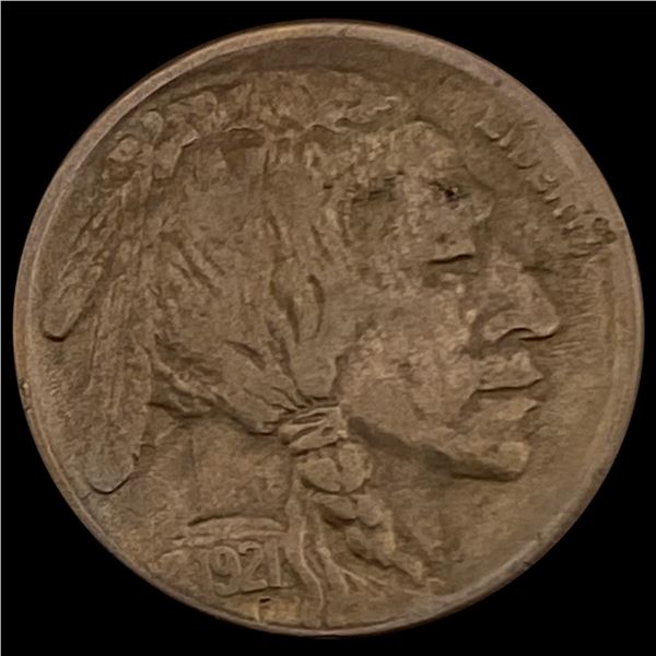 1921-S Buffalo Nickel LIGHTLY CIRCULATED