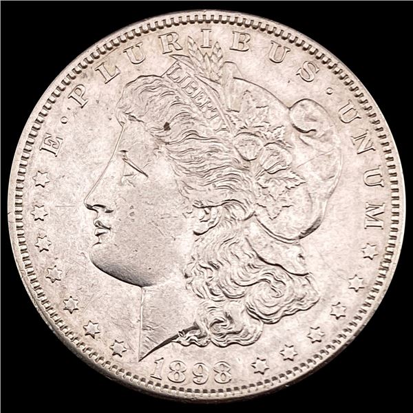 1898-S Morgan Silver Dollar CLOSELY UNCIRCULATED CLOSELY UNCIRCULATED