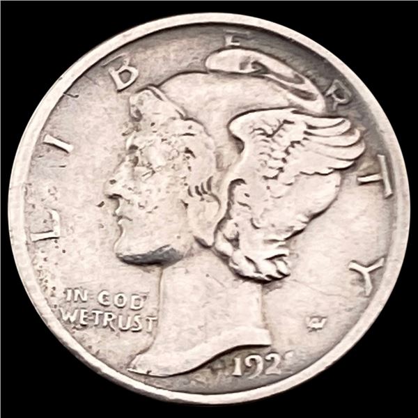 1921-D Mercury Dime CLOSELY UNCIRCULATED CLOSELY UNCIRCULATED