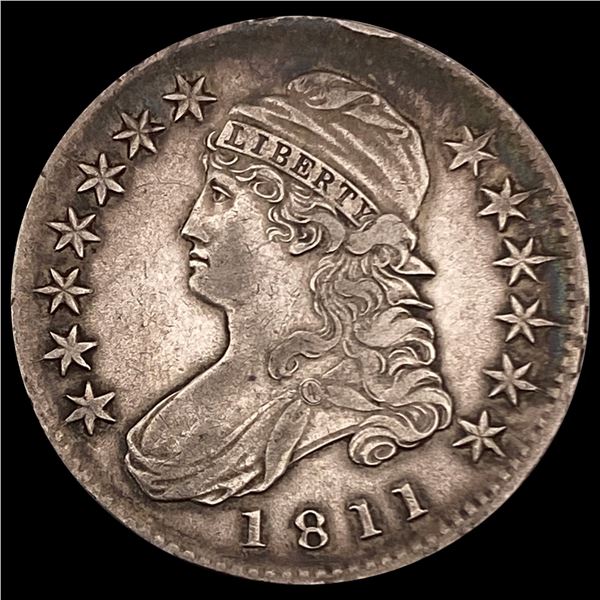 1811 Capped Bust Half Dollar CLOSELY UNCIRCULATED CLOSELY UNCIRCULATED